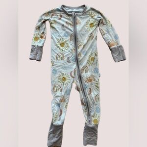 Little Sleepies 6-12 months desert sunrise zippie
